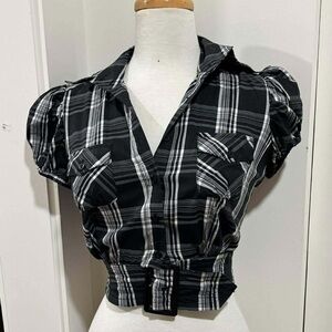 Vintage Bebe Striped Top